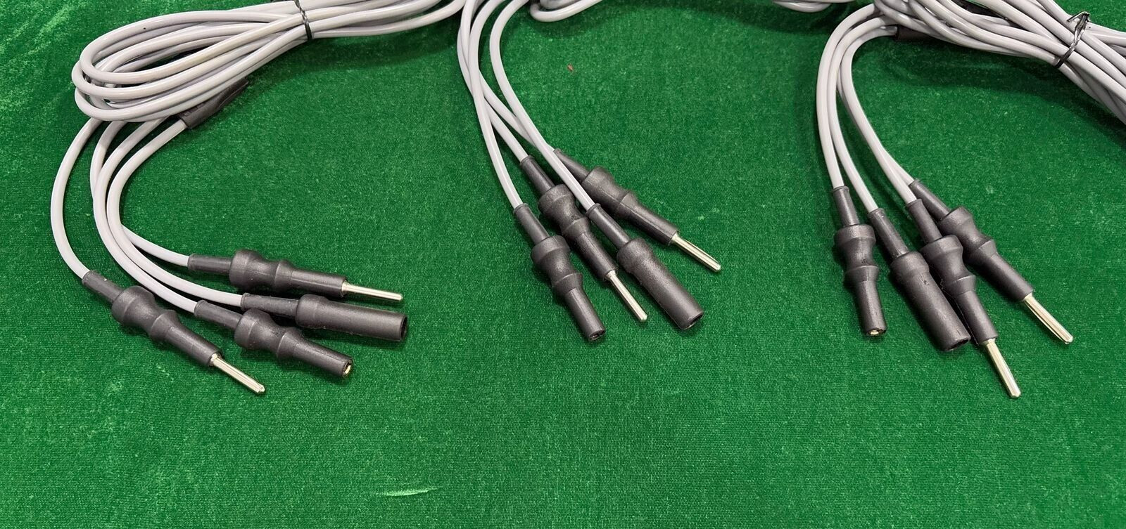 3pc Laparoscopic TURP Single Stem Bipolar Cable 4mmx300cm Reusable Instruments