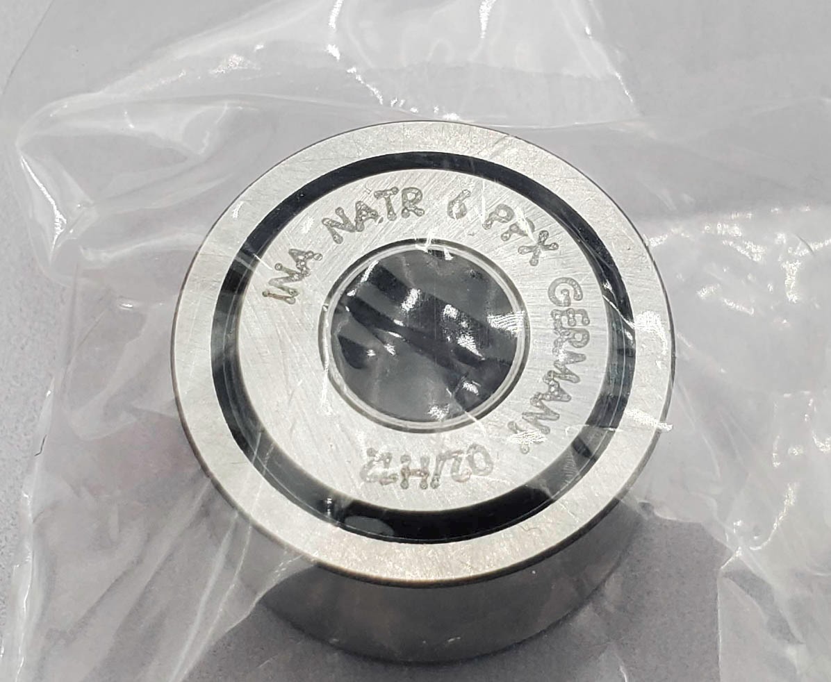 Ina NATR6PPX Cam Yoke Roller 0.748″ OD x 0.2362″ Bore x 0.4331″ Width