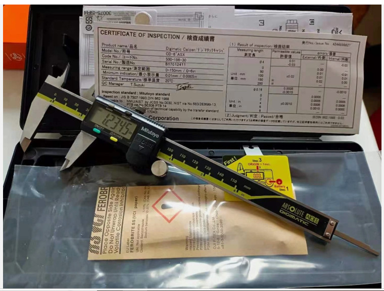 Mitutoyo Digimatic 0-6 inch Digital Vernier Caliper