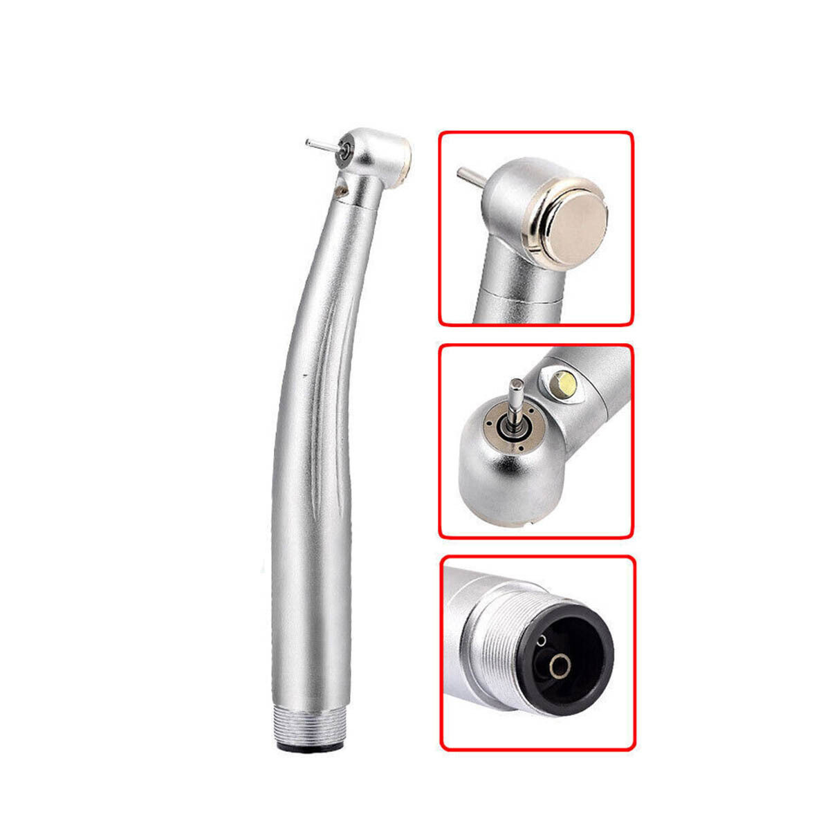 NSK Style Dental Fiber Optic LED E-generator High Speed Handpiece 2 Hole 4 Hole