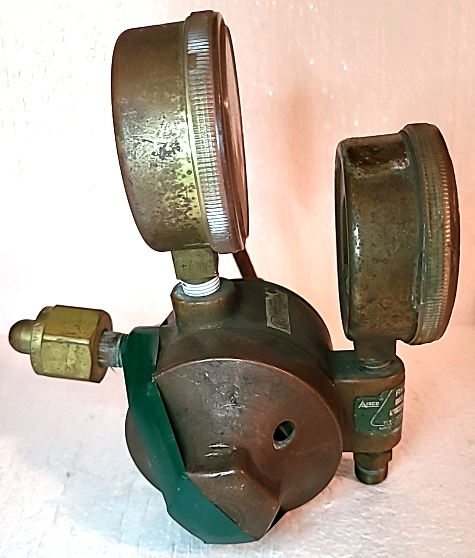Airco 0806-8456 Oxygen Regulator 200 Psi 540 Rebuilt