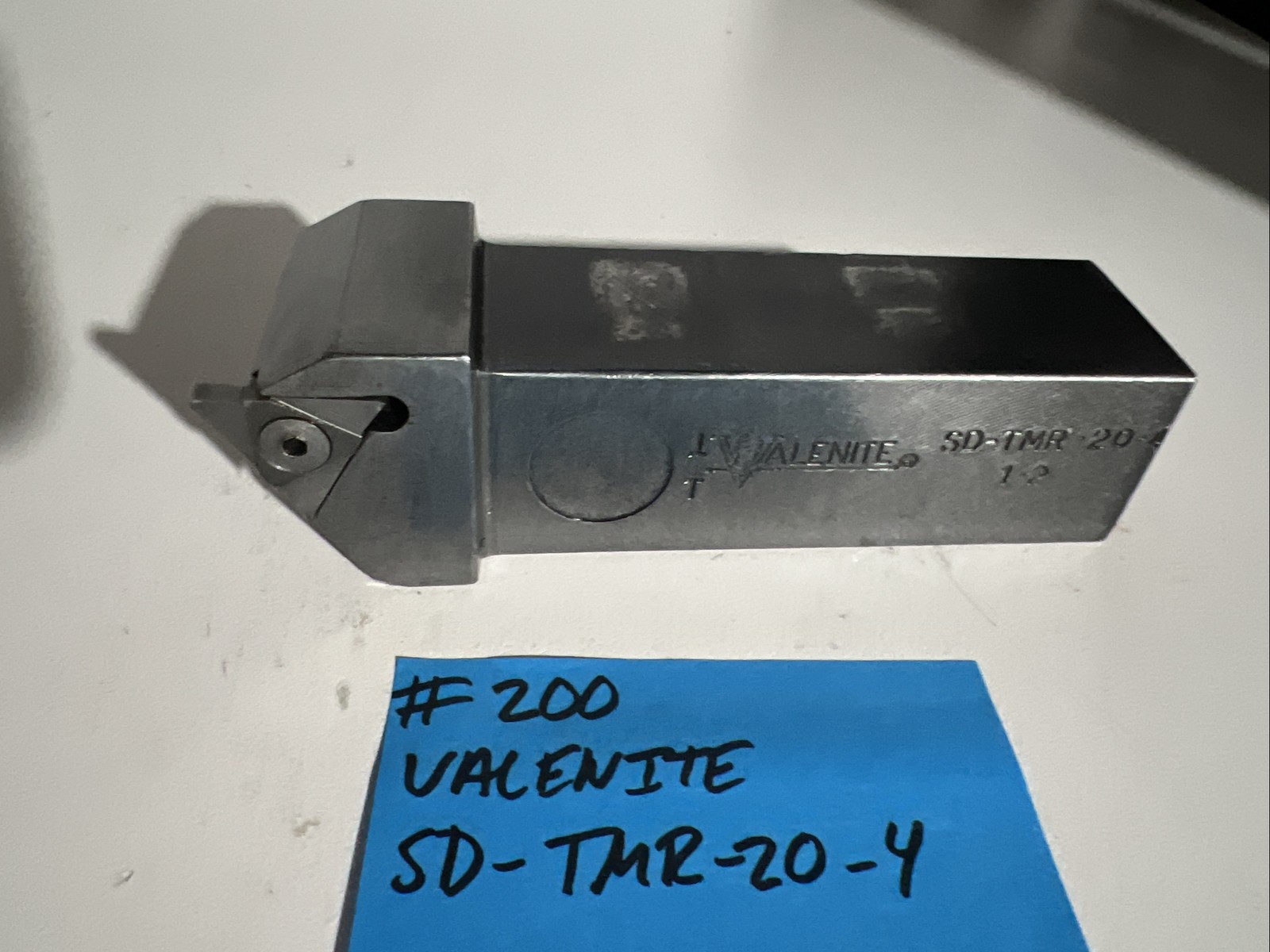 VALENITE SD-TMR-20-4 Indexible Carbide Lathe Toolholder 5”OAL 1.25”Shank Turning