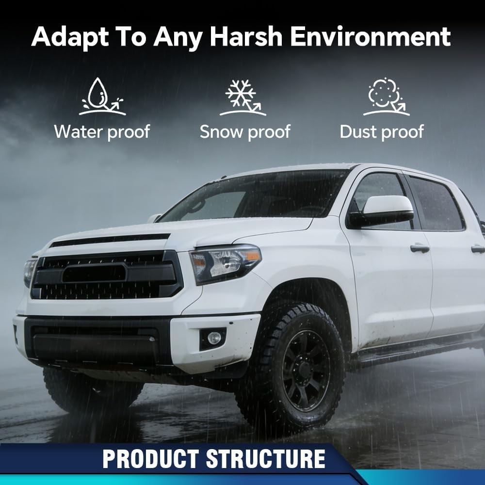 Front Bumper Cover Fascia Fits 2014-2021 Toyota Tundra