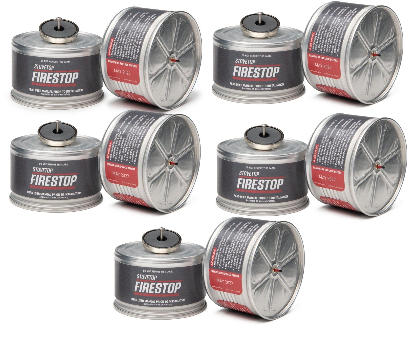 StoveTop – FireStop – RangeHood Fire Suppressor – 675-3 – 10 Pack
