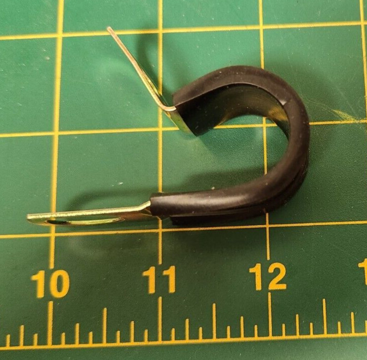 50 New 3/4″ Cable Clamp UMPCO S526G12 GZ Plated Steel S526G-12 Cushioned Loop