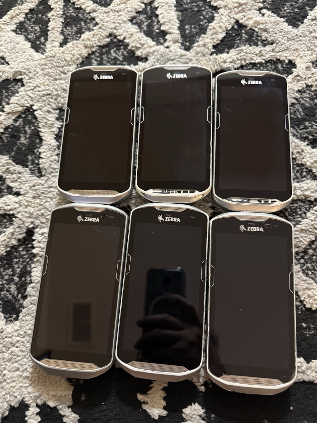 6x Zebra TC56 Enterprise-Grade Mobile Computer TC56CJ-1PAZU4P-25 UNTESTED/AS-IS