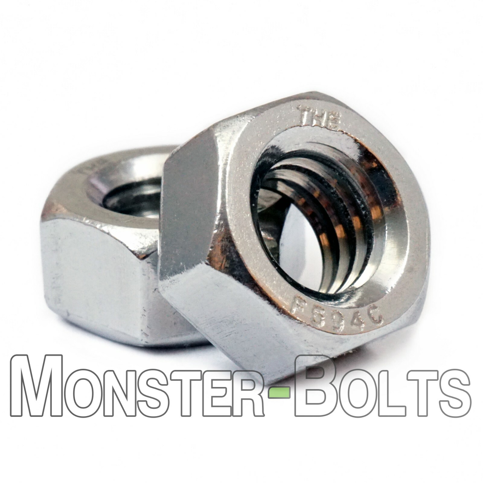 Stainless Steel Finished Hex Nuts, 1/4-20, 1/4-28, 5/16-18 5/16-24 3/8-16 3/8-24