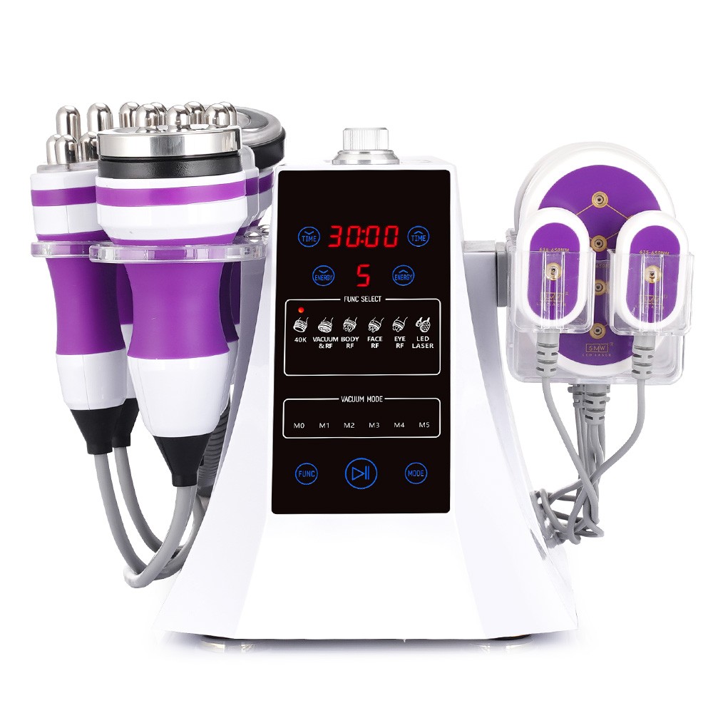 6 in 1 40-K Beauty Machine for Body Massage Facial Skin Care Skin Lifting Lost