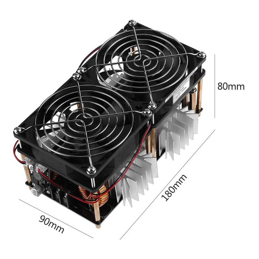 1000W/1800W/2500W ZVS Induction Heating Board Module Heater Fan DIY Kit