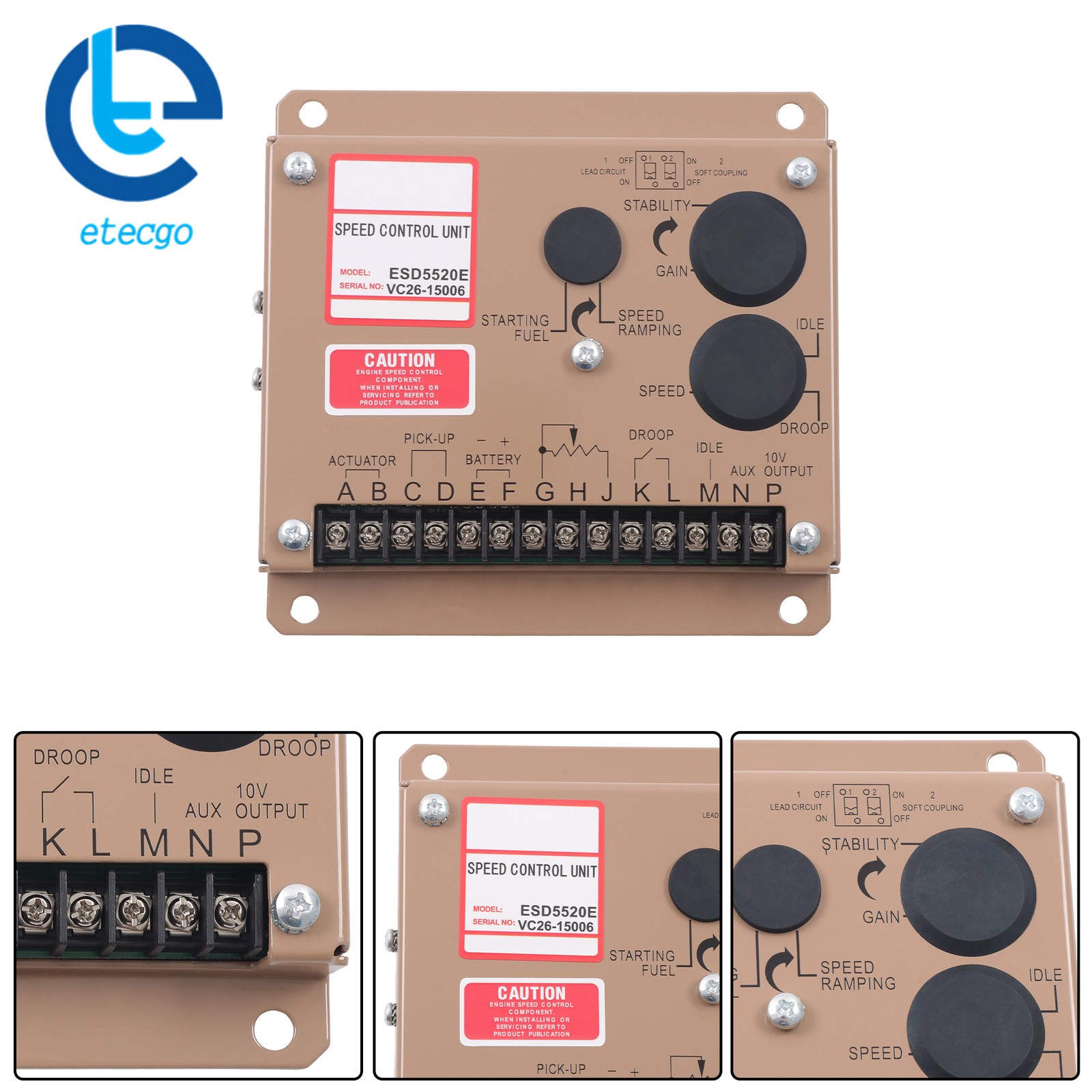 ESD5520E Governor Speed Control Unit for Diesel Generator Set