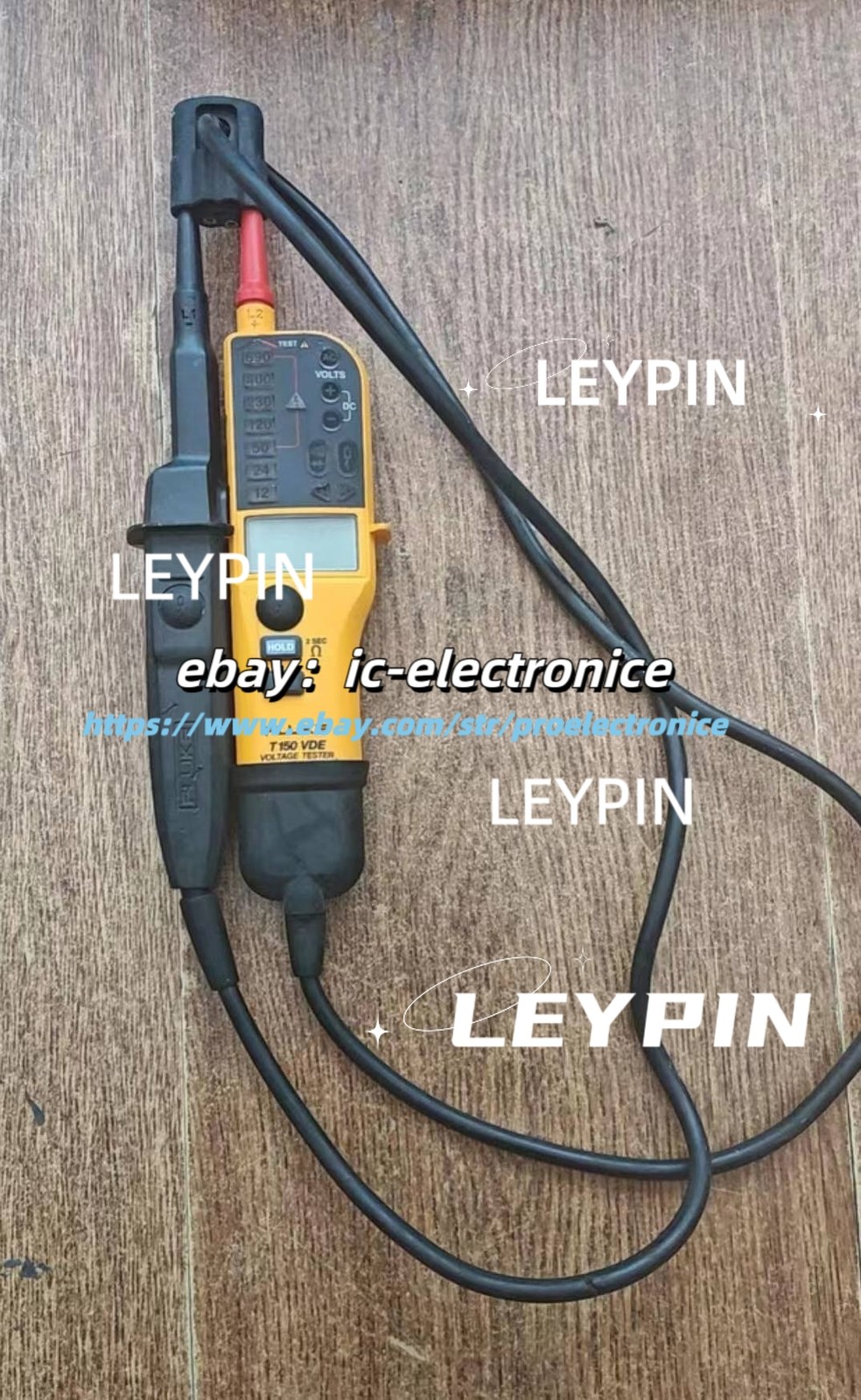 FlukeT150VDE OR FLUKET150 Electrical Tester/Beautiful appearance, good functi/ic