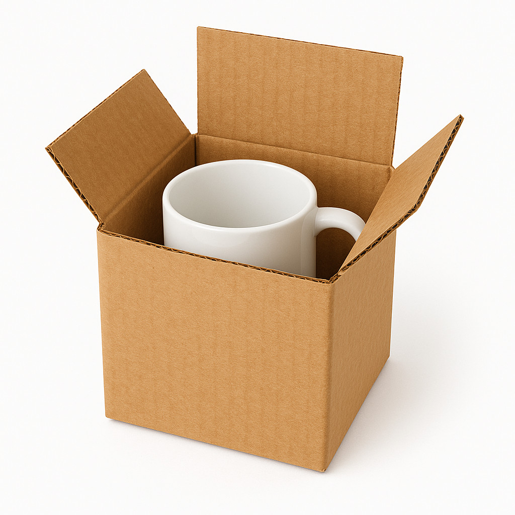 100 6x6x6 Cardboard Paper Boxes Mailing Packing Shipping Box Corrugated