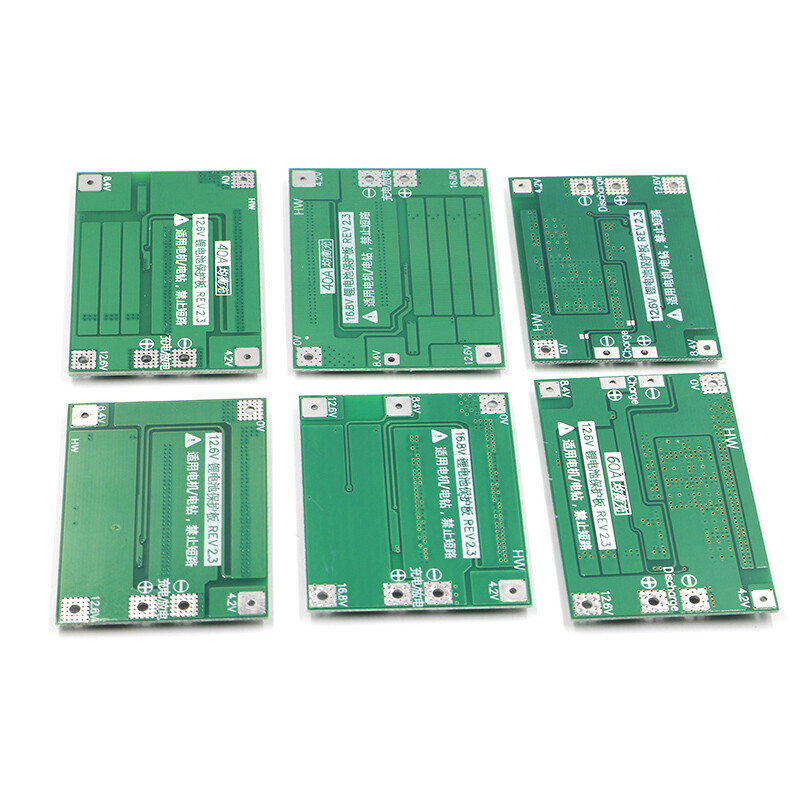 Li-ion Lithium Battery 18650 Charger BMS Protection Board Module 3S 4S, 40A 60A