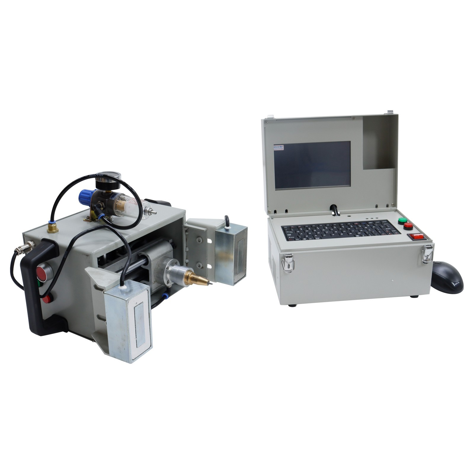 110V Pneumatic Engraver 5.1×1.9in Marking size Metal Marking Engraving Machine