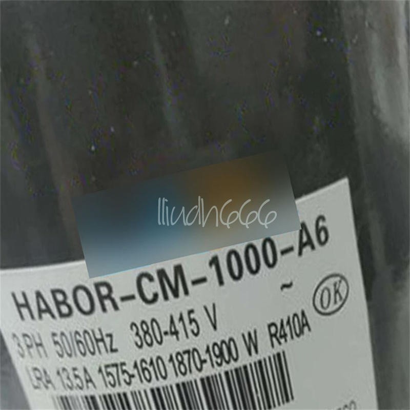 1PCS HABOR-CM-1000-A6 Refrigeration compressor 3PH 50/60Hz 380-415 V NEW