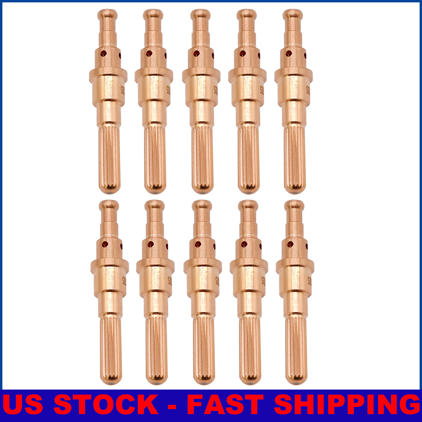 100Pcs Plasma Torch Electrodes for TD SL60 SL100 PK20 9-8215 USA