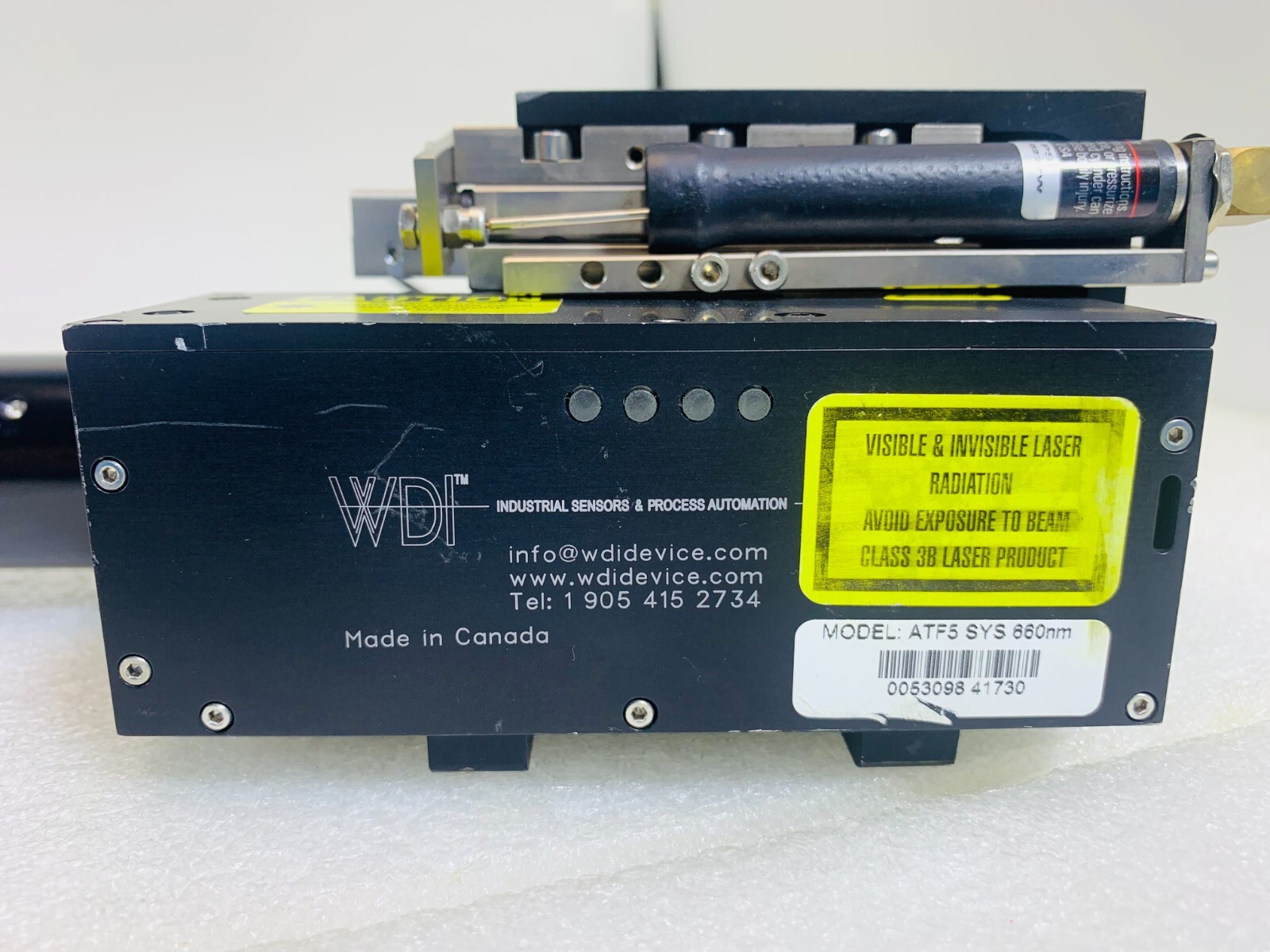 WDI ATF5 SYS 660nm & Navitar 1-64299 & 1-51820 Lens