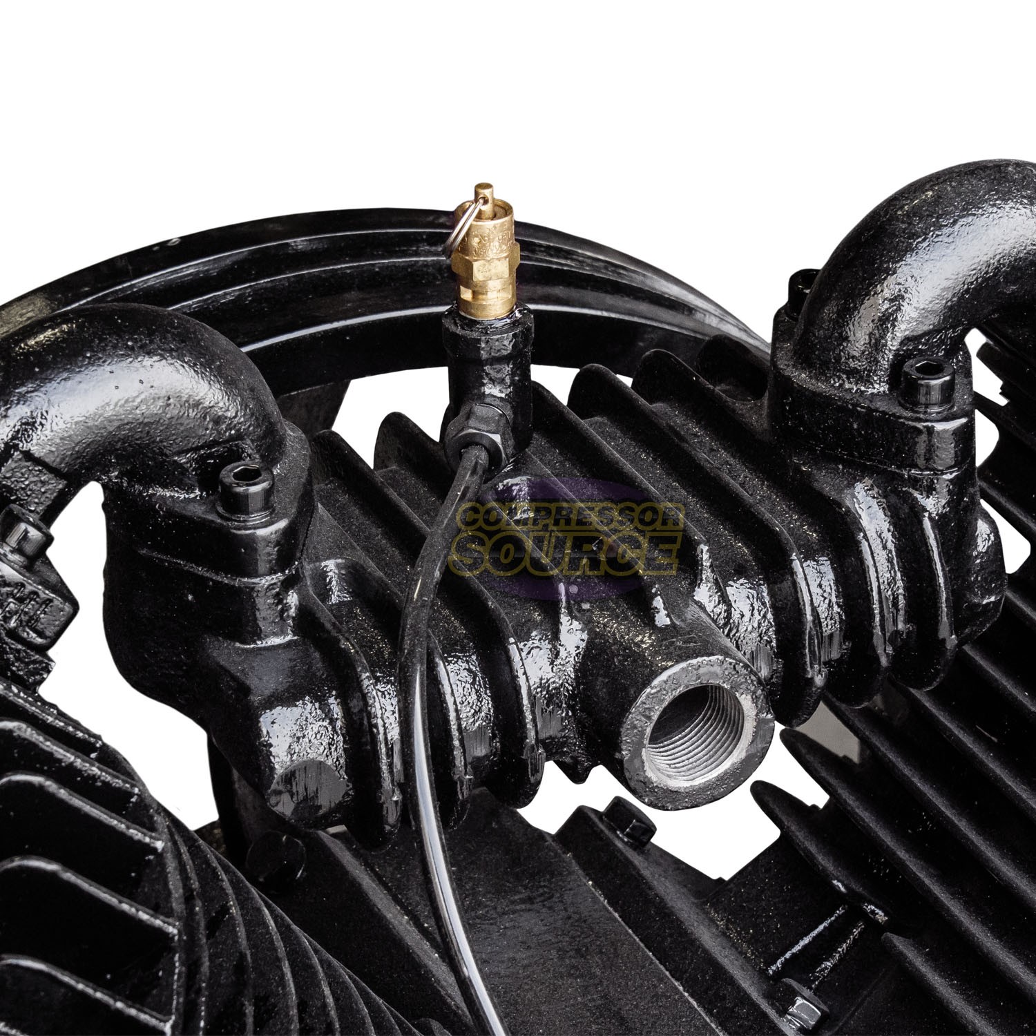 10 HP Horsepower Cast Iron 2 Stage Air Compressor Pump Industrial Two-Stage CI10