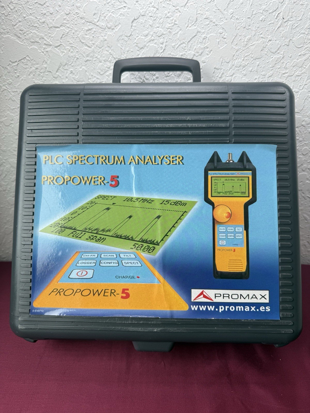Promax PLC Spectrum Analyser Propower-5 And Propower-1