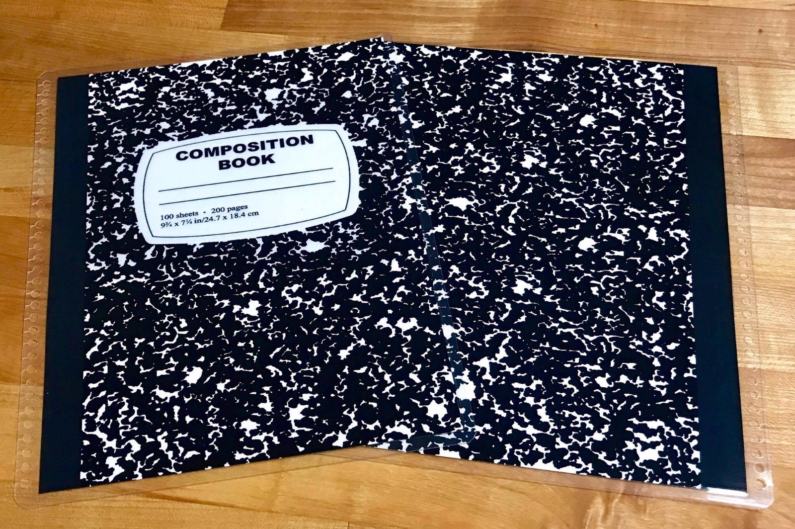 Composition Book Cover Set for use w/ Erin Condren Life Planner