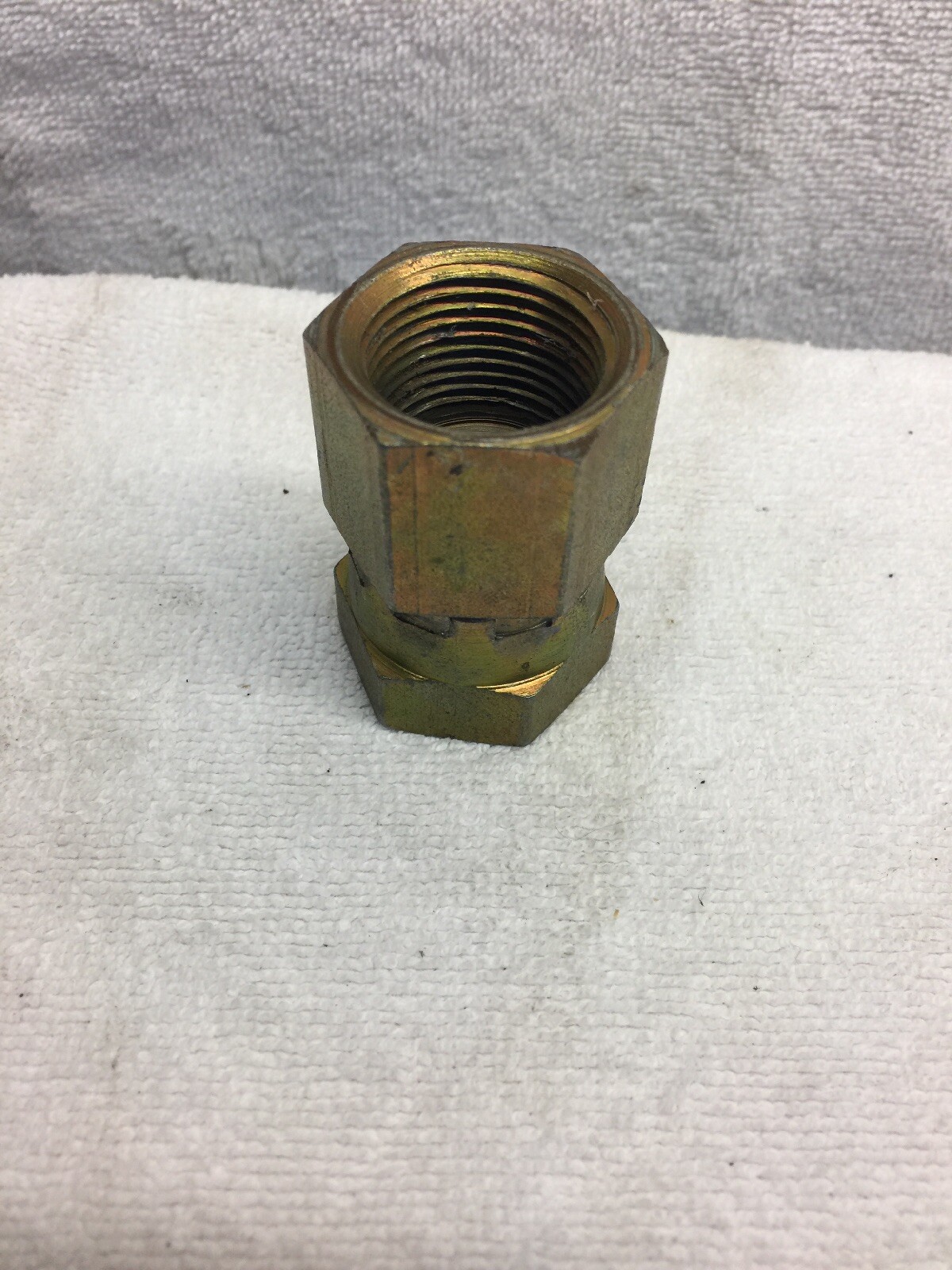 Eaton Aeroquip Hydraulic Hose Adapter 2046-12-12S FREE SHIPPING/RETURNS (1685)