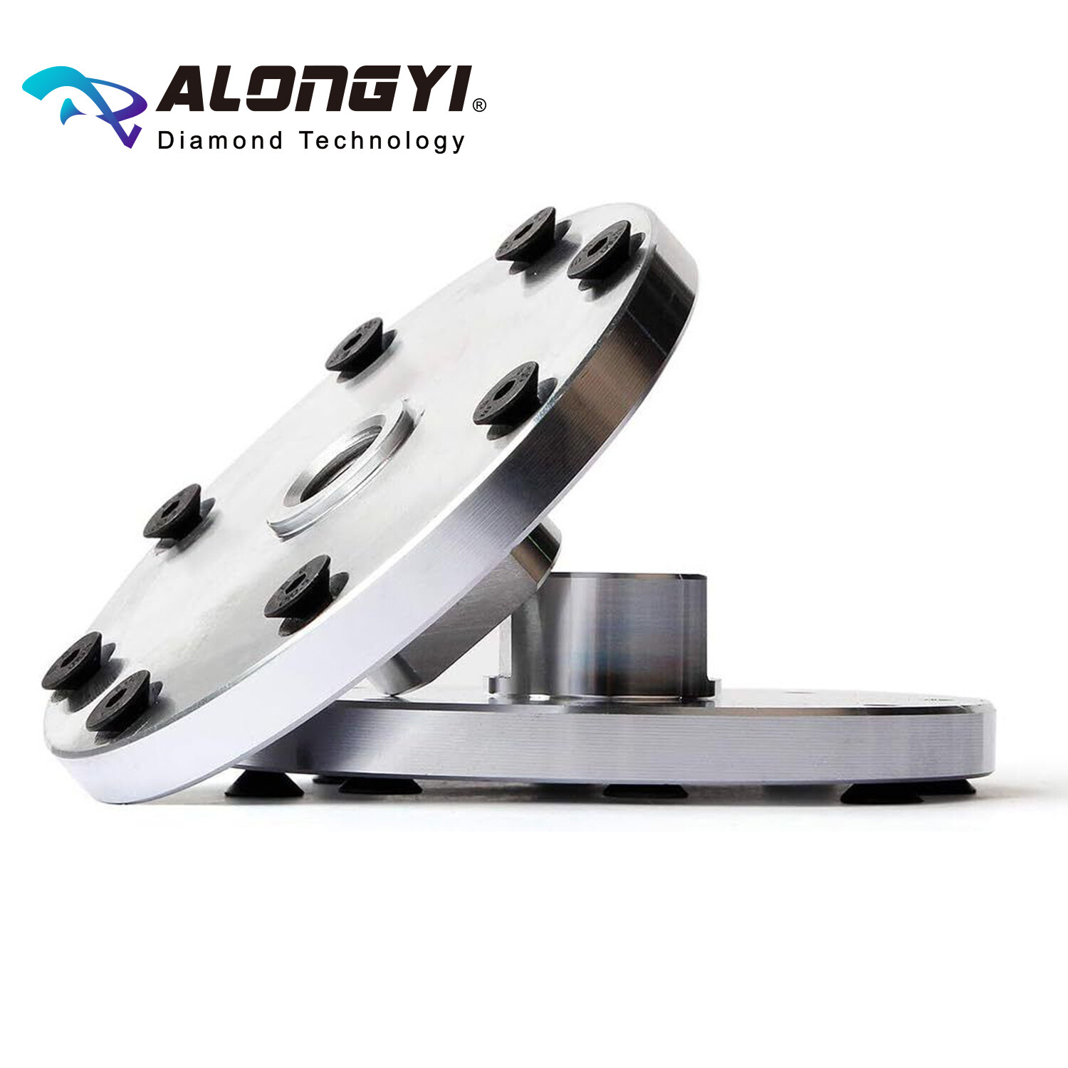 ALONGYI 3.8″ Flush Mount Adapter Flange for Diamond Saw Blades(5/8-11 or M14)