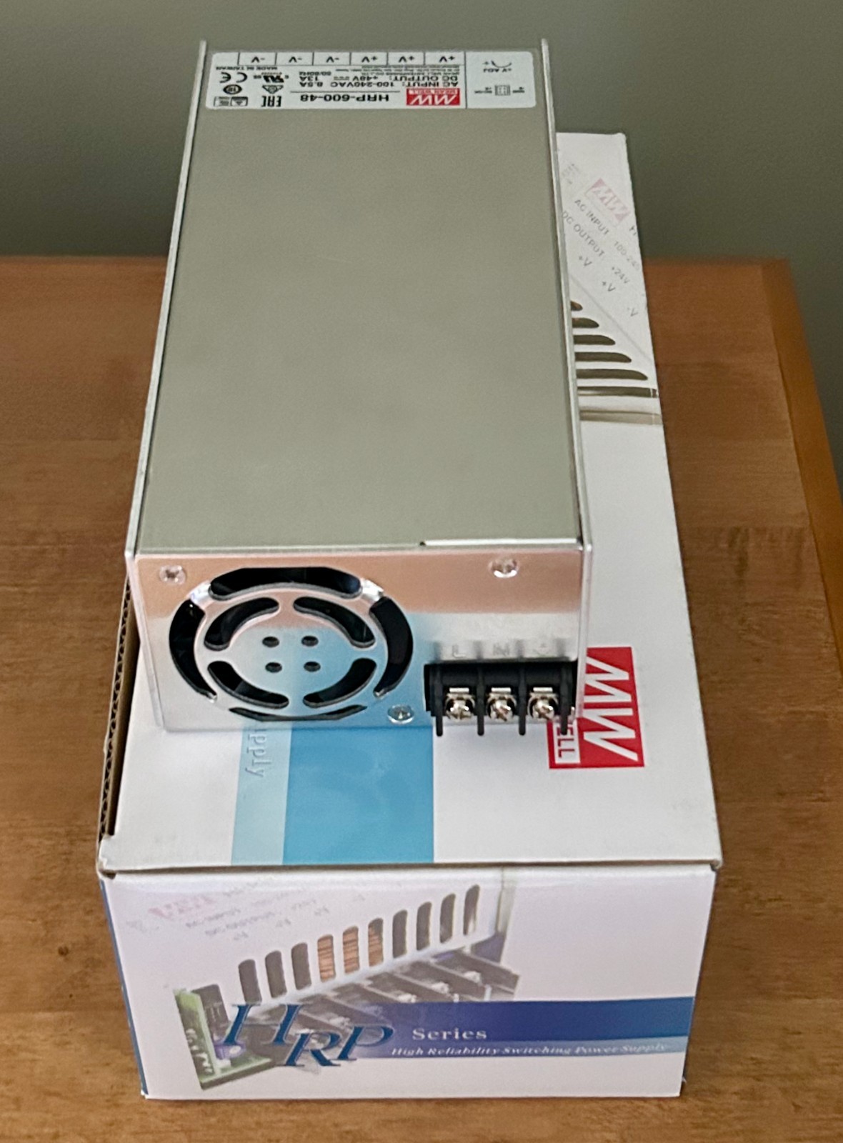 Mean Well HRP-600-48 48V 13A 600W DC Power Supply
