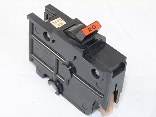 1- FEDERAL PACIFIC FPE CHALLENGER NA120 NA 20A 1P BLACK OR RED HANDLE