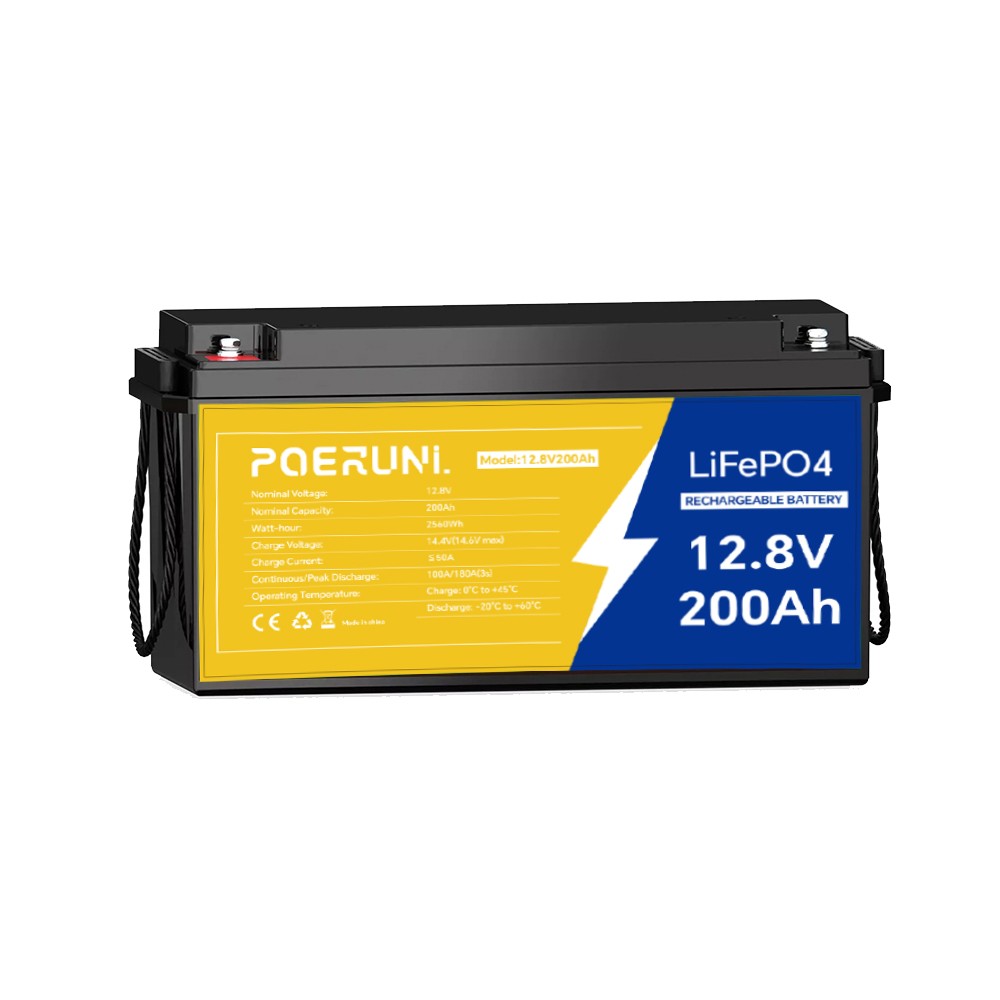 NEW 12V 300Ah LiFePO4 Lithium Battery Deep Cycle BMS Solar RV Marine Off-grid
