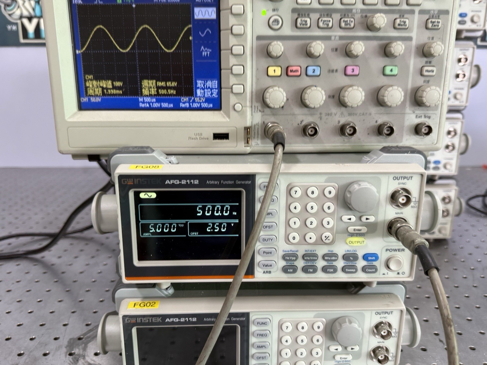 GW Instek AFG-2112 Arbitrary Function Generator Tested Output AS-IS