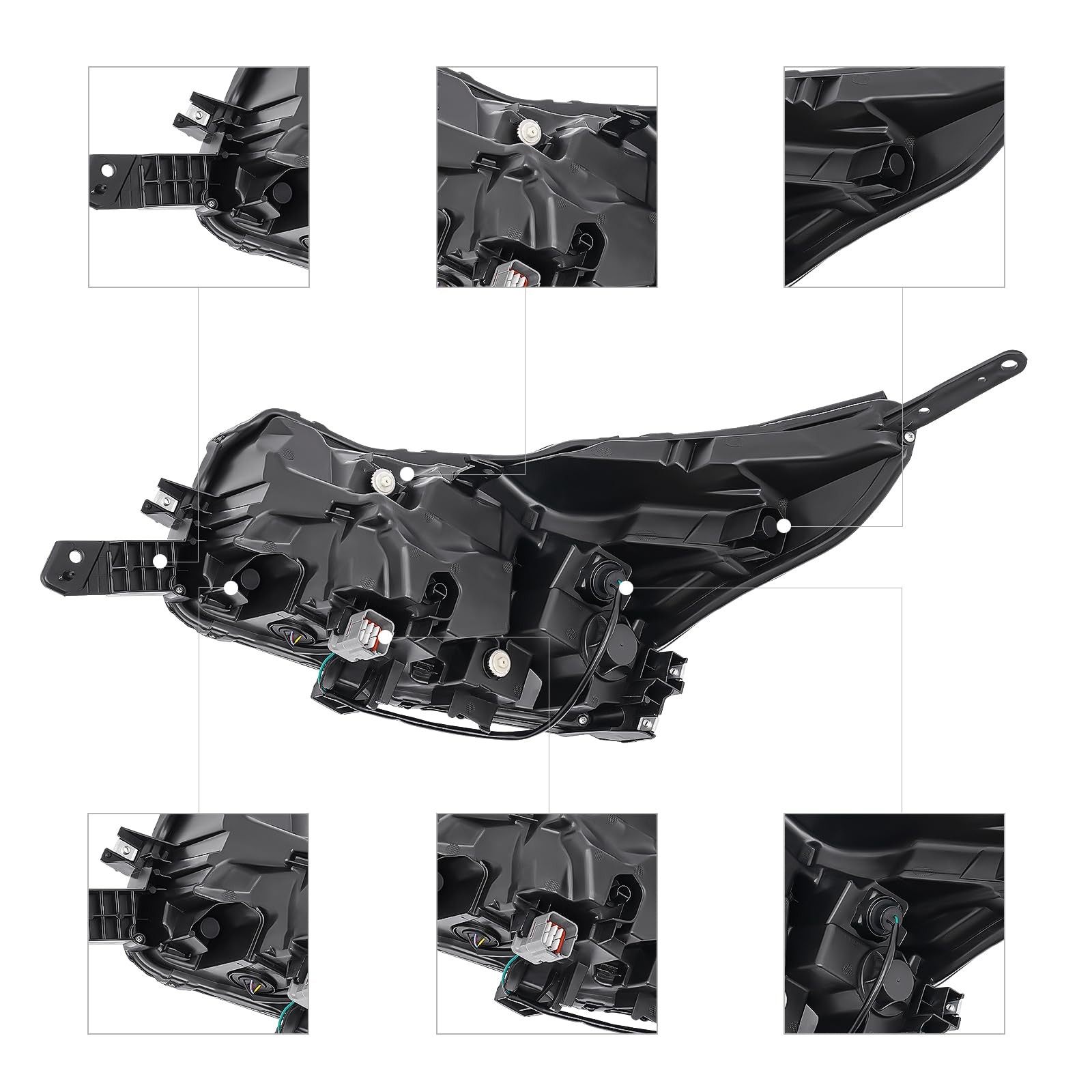 LED Headlight Assembly for 2021-2022 Outback Right Side w/LED DRL 84002AN10A