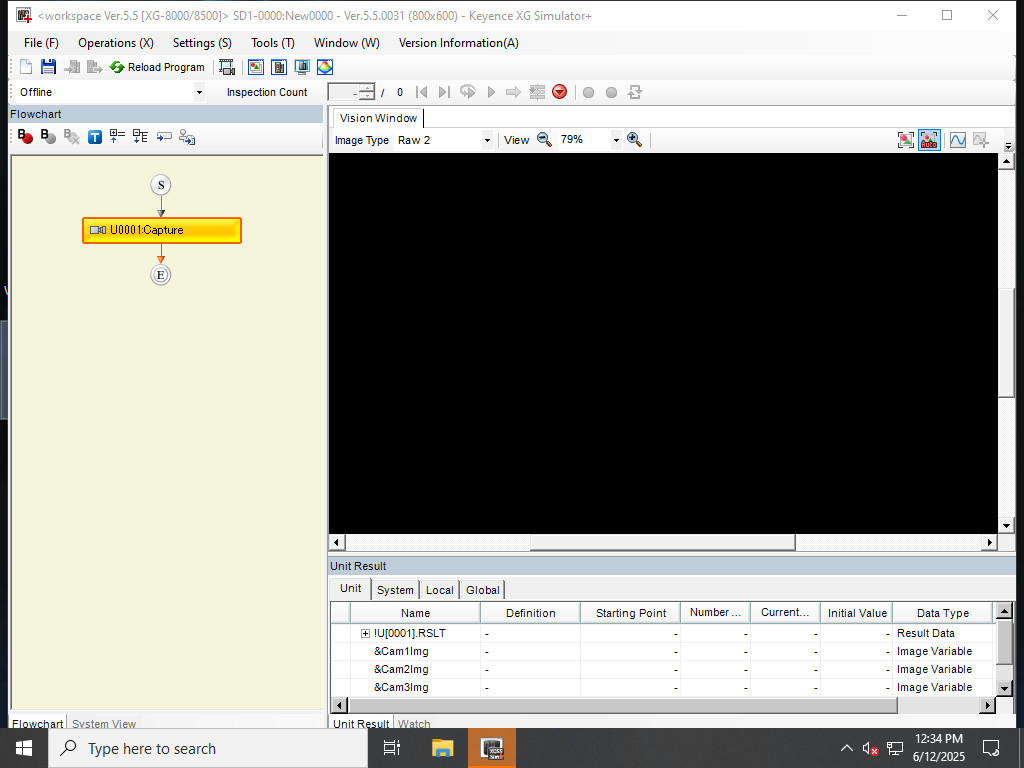 Keyence XG-H8NE2 VisionEditor VisionTerminal + CA-H1DB VisioDatabase SDD 512Gb