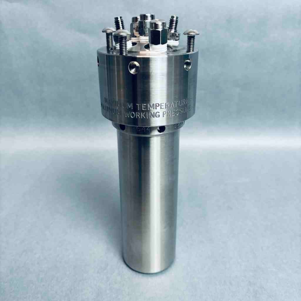 HEL FlowCAT Back Pressure Regulator 250 C Max Temp 200 Bar Max Pressure