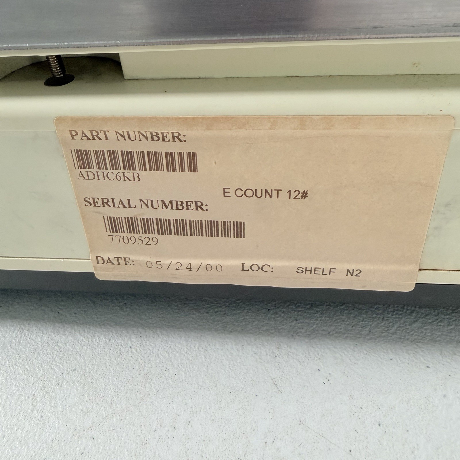 A&D HC-6KB Precision Counting Scale 12lb X 0.002lb 6kg X 0.001kg W/ Cord TESTED