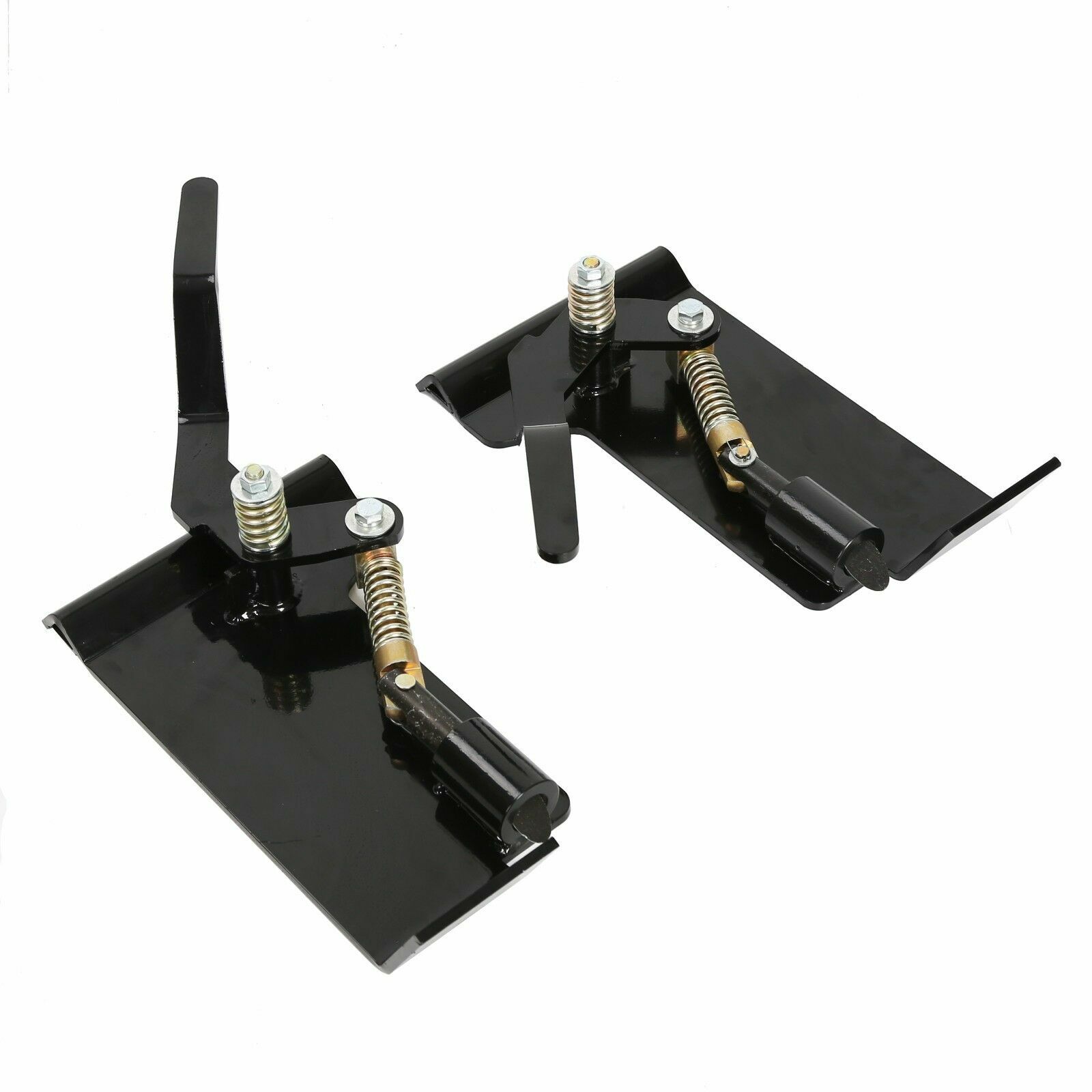 Weld-On Skid Steer Quick Attach Bucket Conversion Adapter Latch Plates Universal