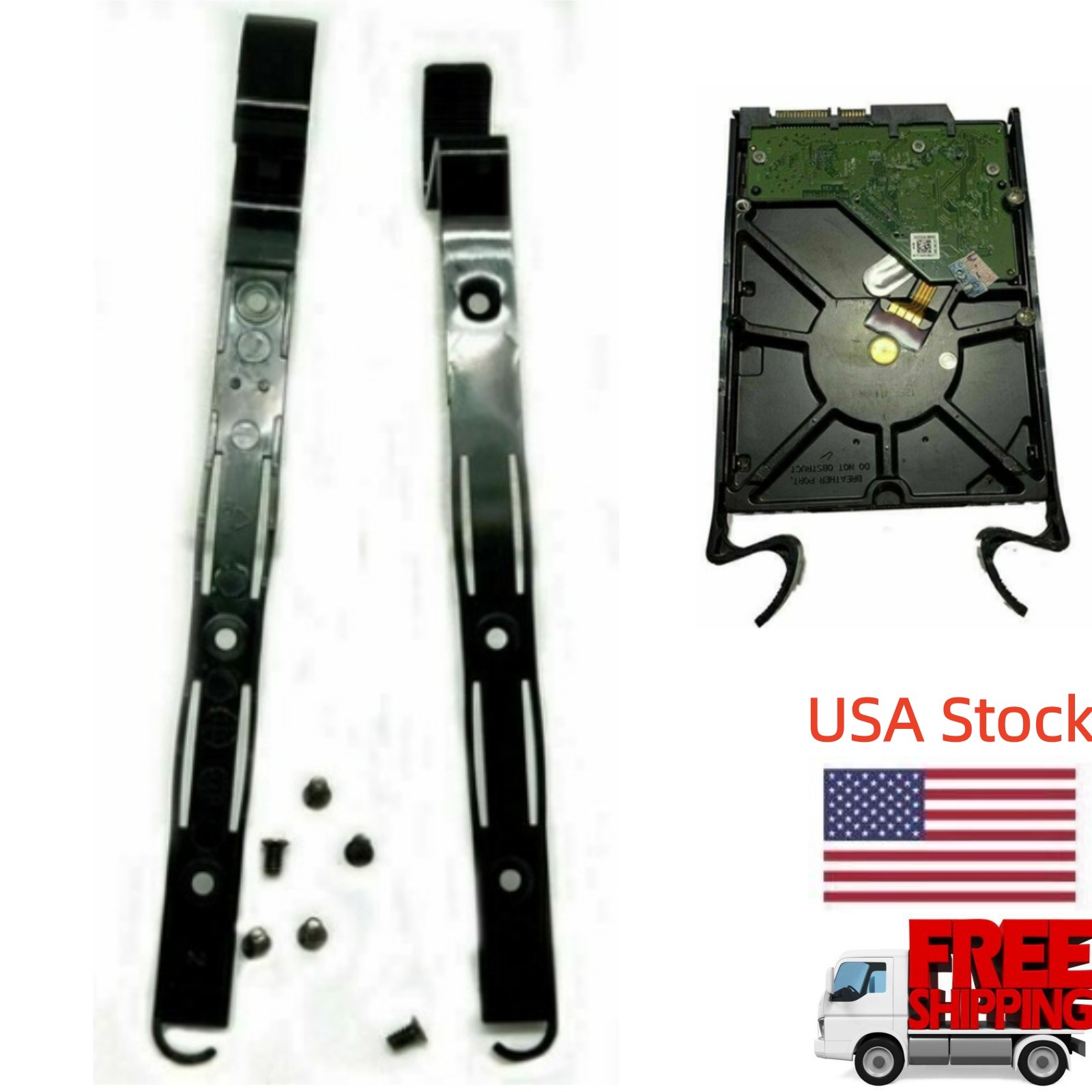 Plug-in HDD Mount Bracket Plastic Strips for Hikvision DS-9016HF/9116/9664 NVR