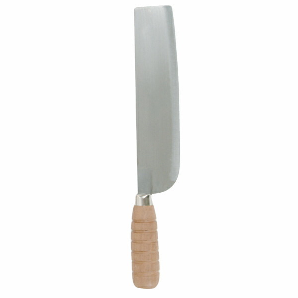 Thunder Group SLKF020 8″ Cast Iron Duck Knife w/ Wooden Handle