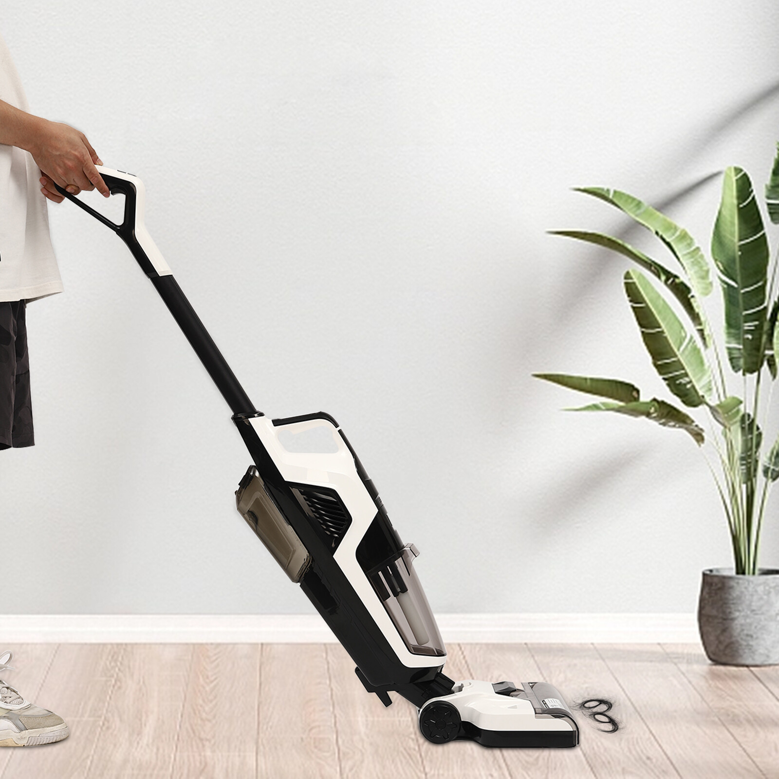 Hard Floor Cordless Wet Dry Vacuum Floor Cleaner Mop Vacuum Cleaning Machine USA