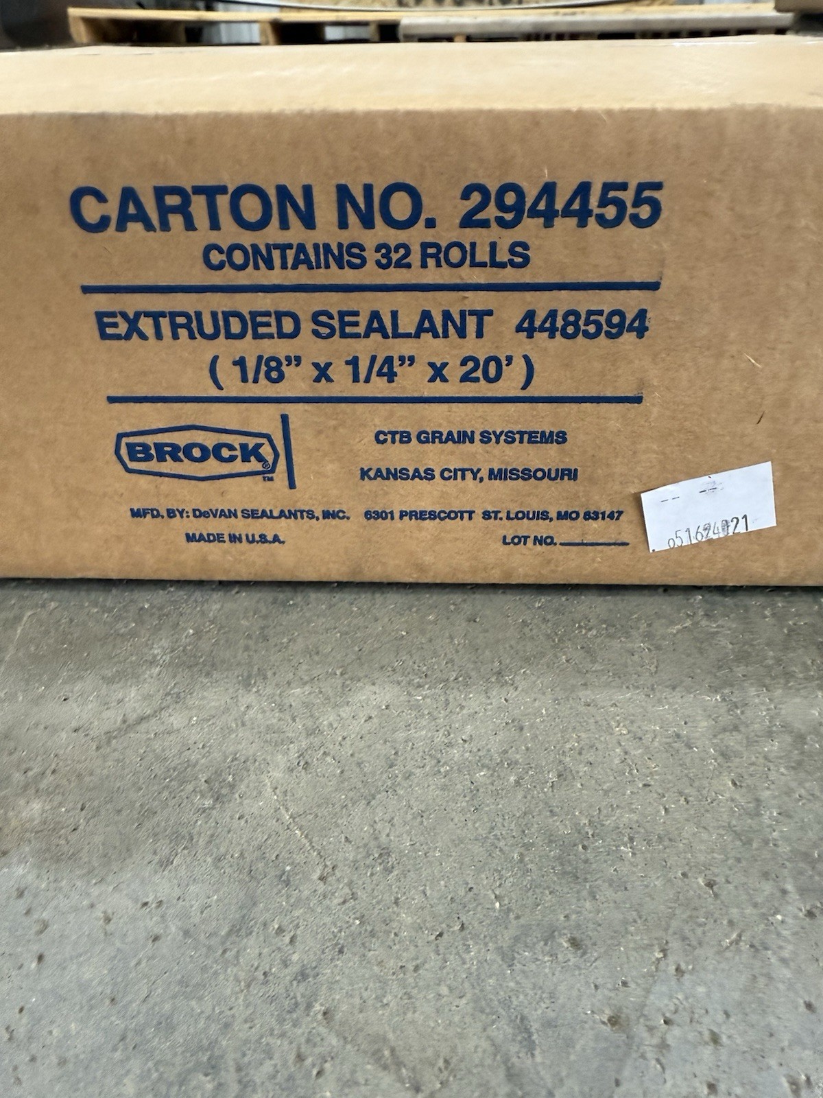 grain bin caulks sealants rolls