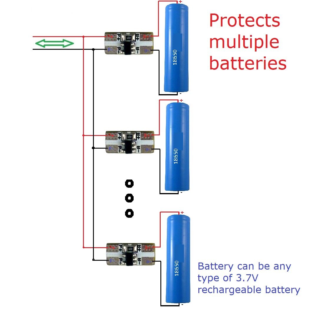 Li-Ion Li-Polymer Battery 3.5A Charger Over Protection Board 3.7V 4.2V 18650 DIY