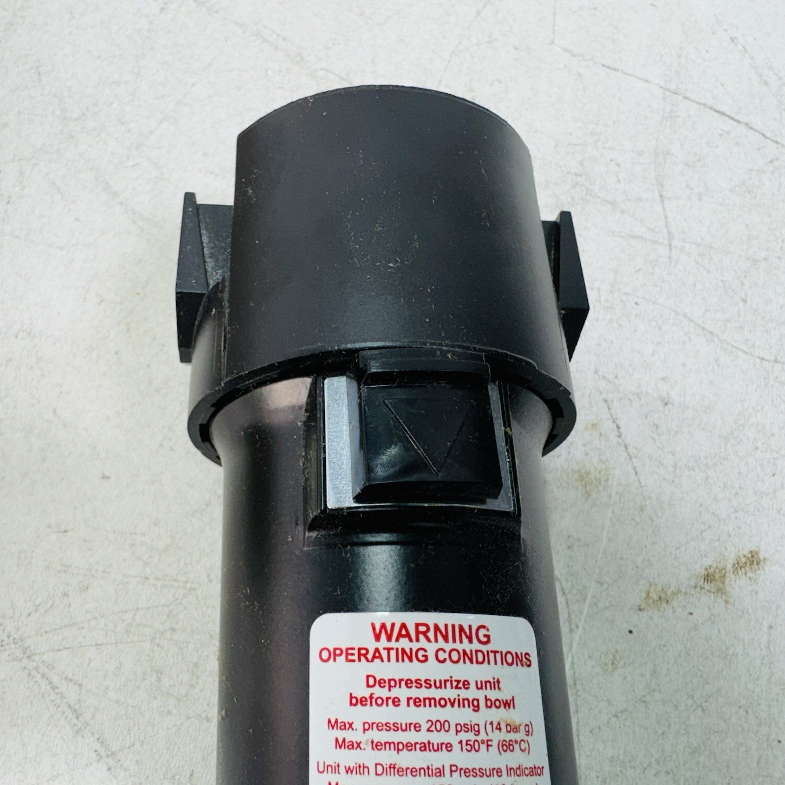 Wilkerson Wsa-04-Fm0 Separator,Condensate,1/2 In Npt,200 Psi