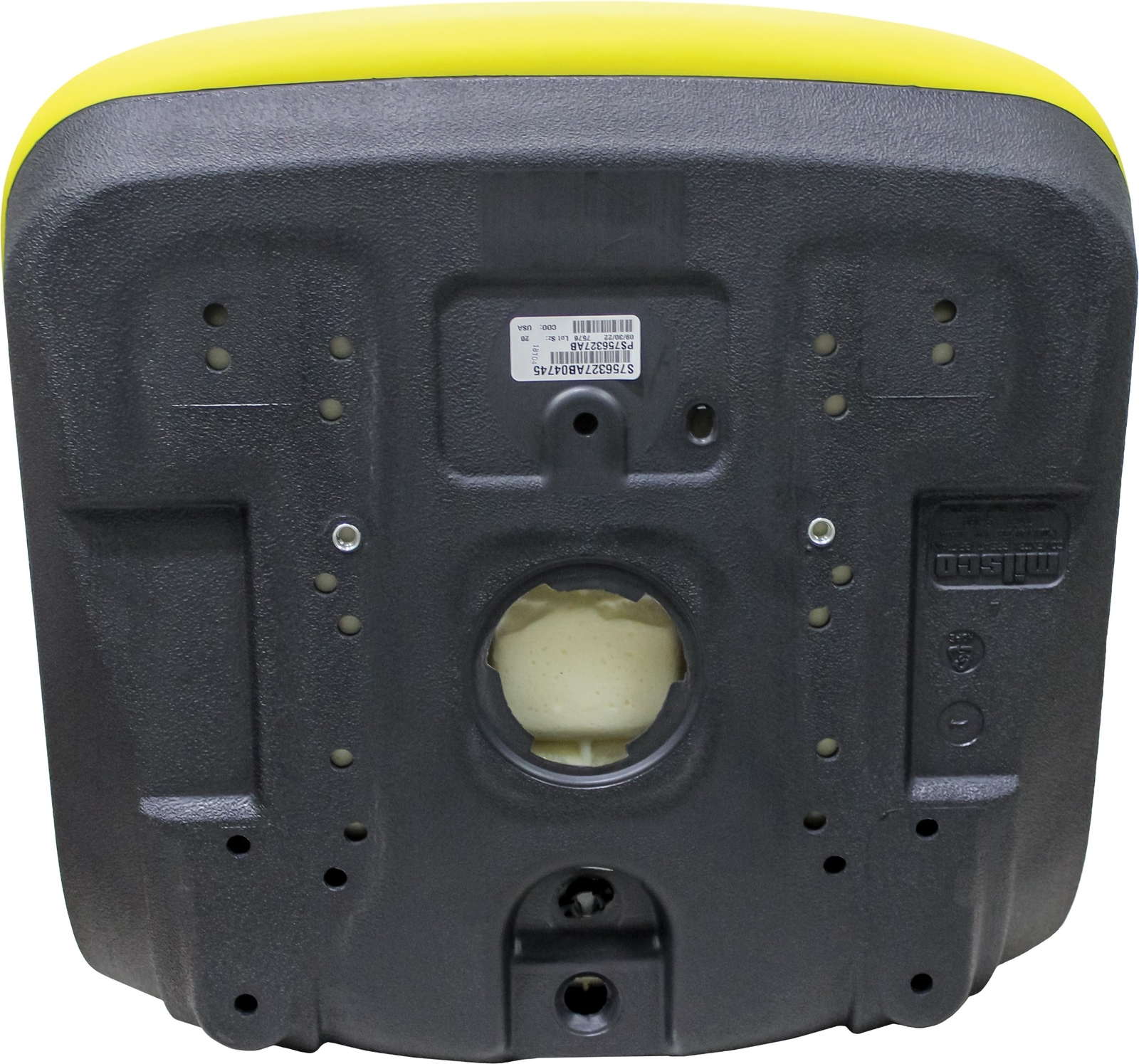 Yellow Bucket Seat Fits John Deere 5105 and 5205 With Original Bucket Seat