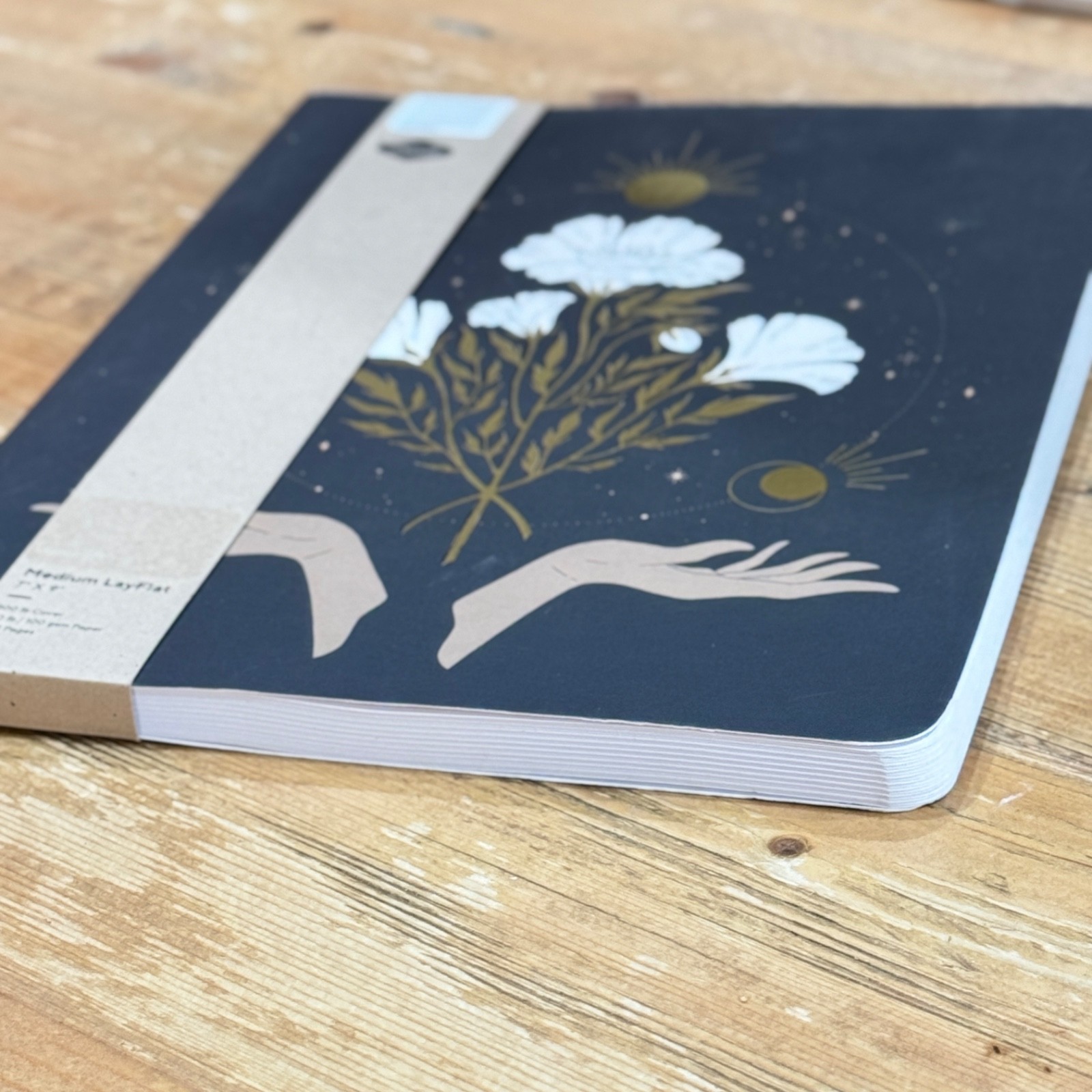 Denik Medium LayFlat 7”x9” Lined Journal NEW