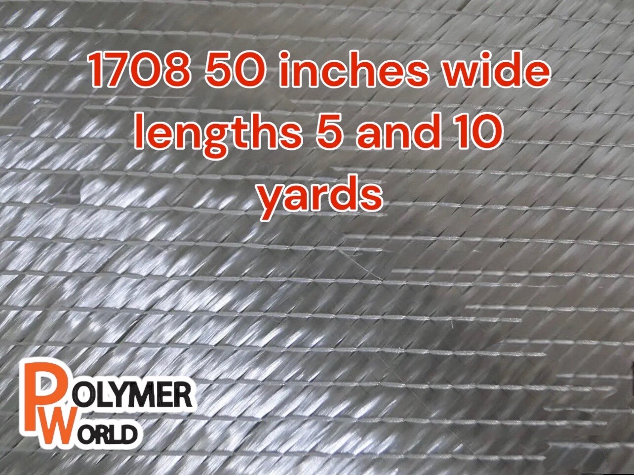 Fiberglass Repair Kit 1 Gal of Polyester Resin 1708x50x5 Yard Biaxial Cloth