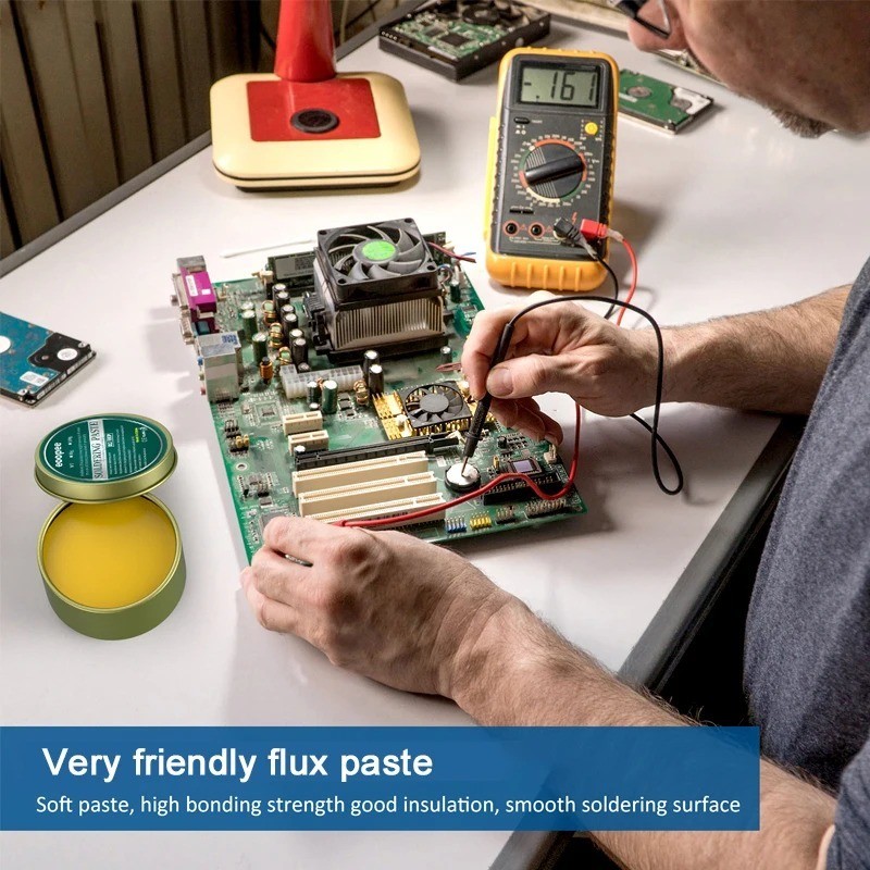 Solder Paste Rosin Flux 100g Lead-Free Welding Soldering Flux Oil Iron Repair US