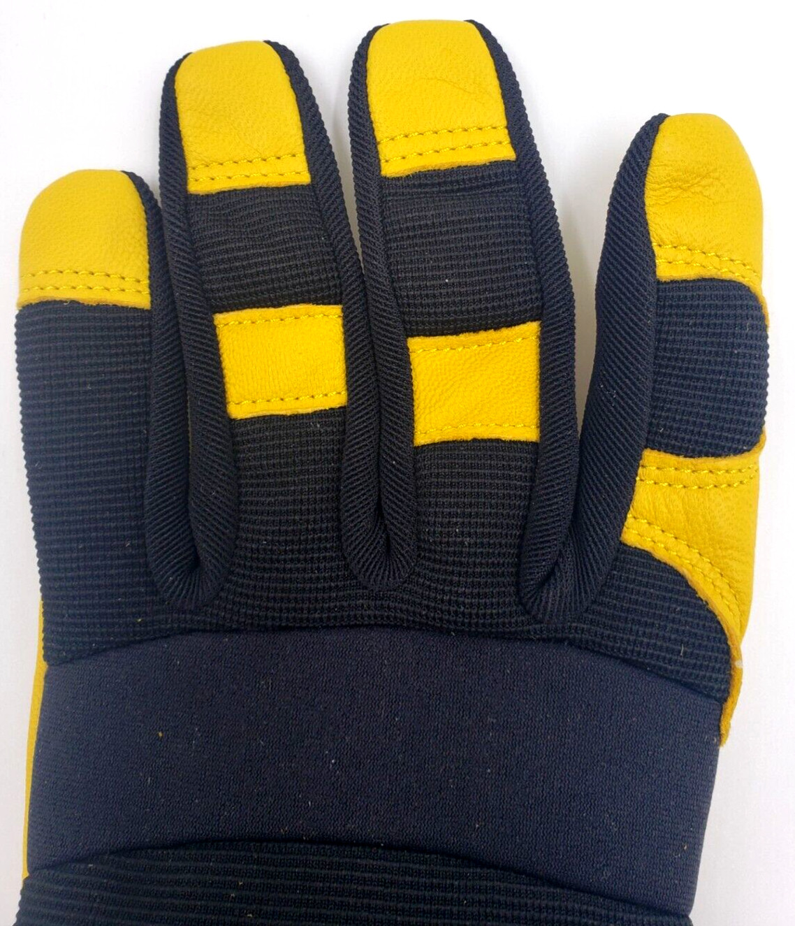 WELLS LAMONT HydraHyde LEATHER WORK GLOVES Breathable Water Resistant (medium)