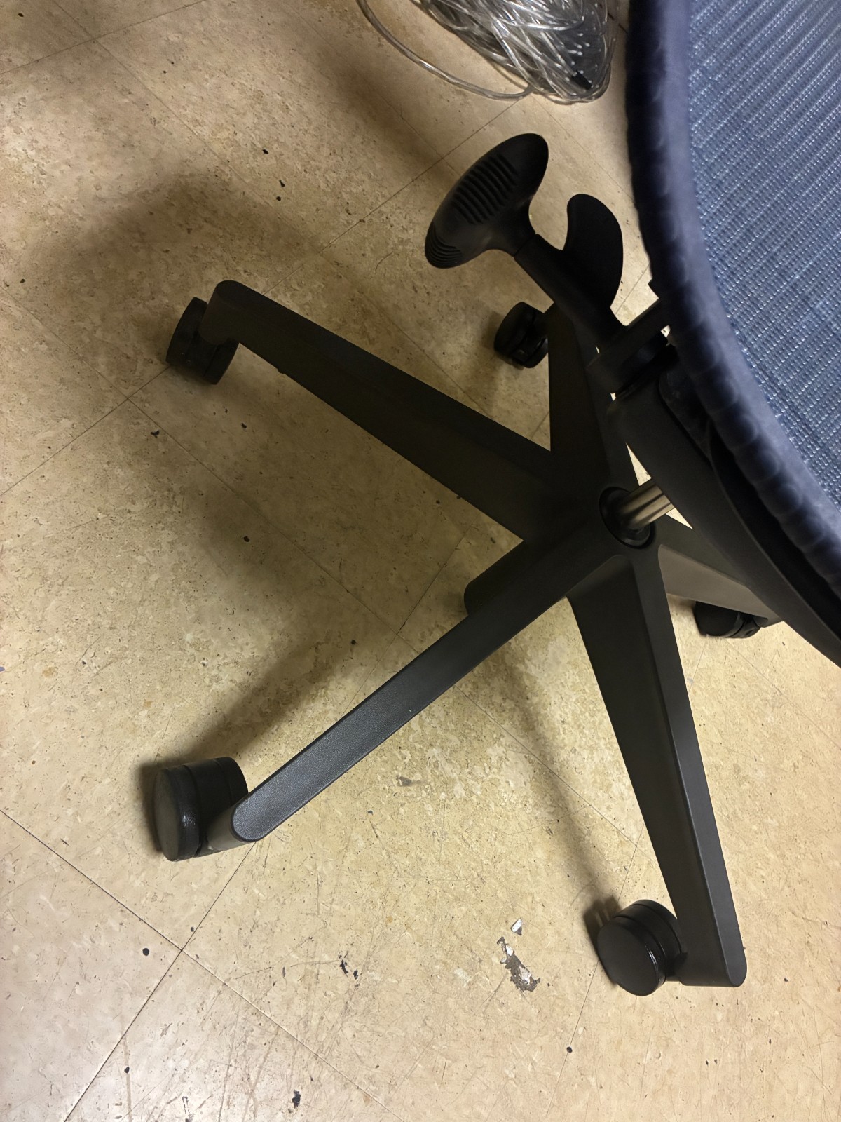 Herman Miller Mirra 2 Chair w/Adjustable Features Graphite Frame Full Restored