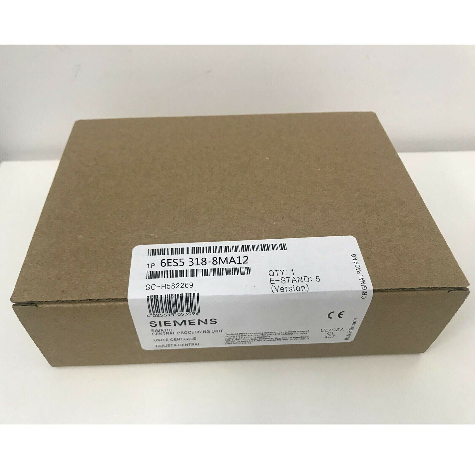 Siemens SIMATIC S5 PLC Module 6ES5318-8MA12 in stock Fast delivery