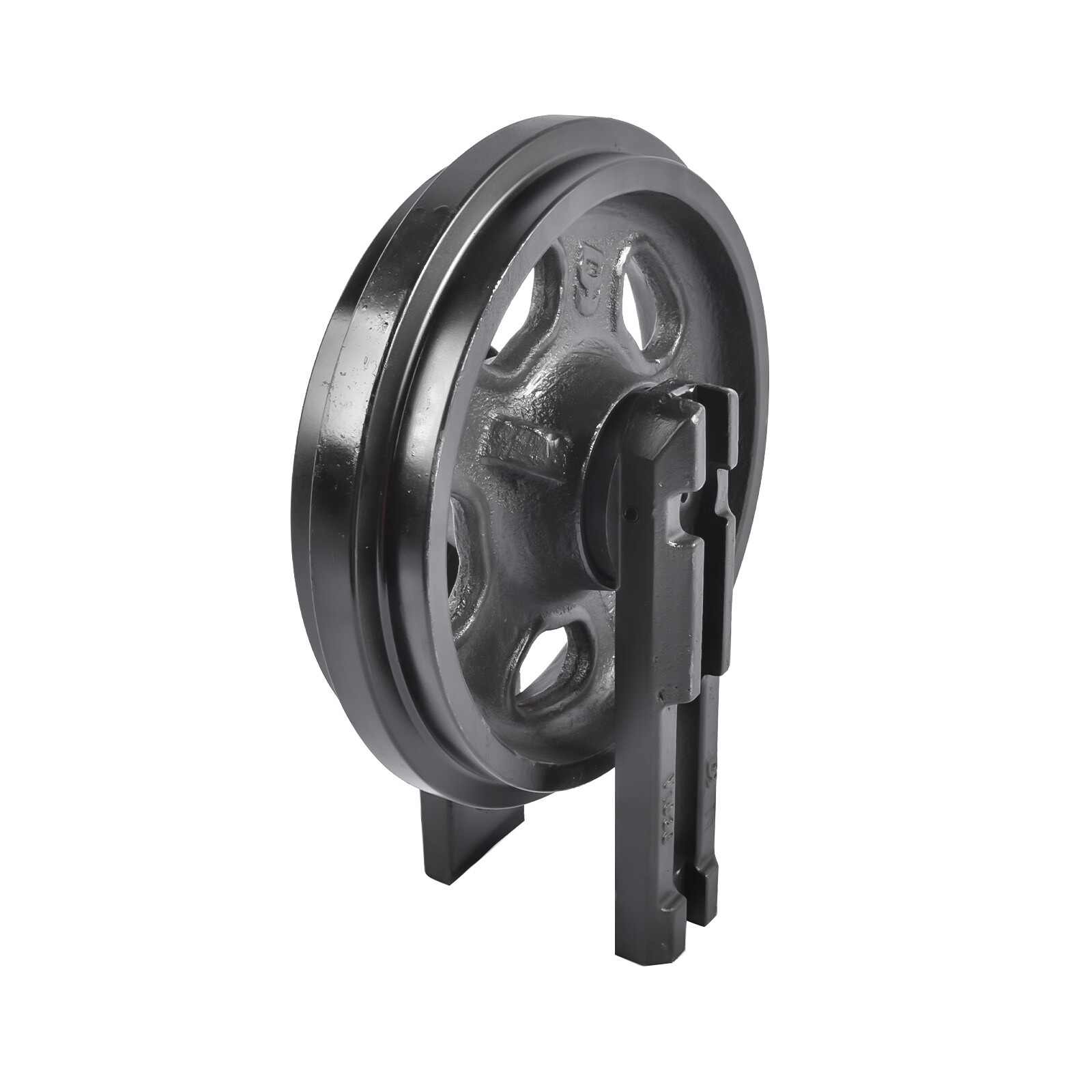 New Black Front Idler for Yanmar Mini Excavator VIO30 VIO35 Guide Wheel 30431