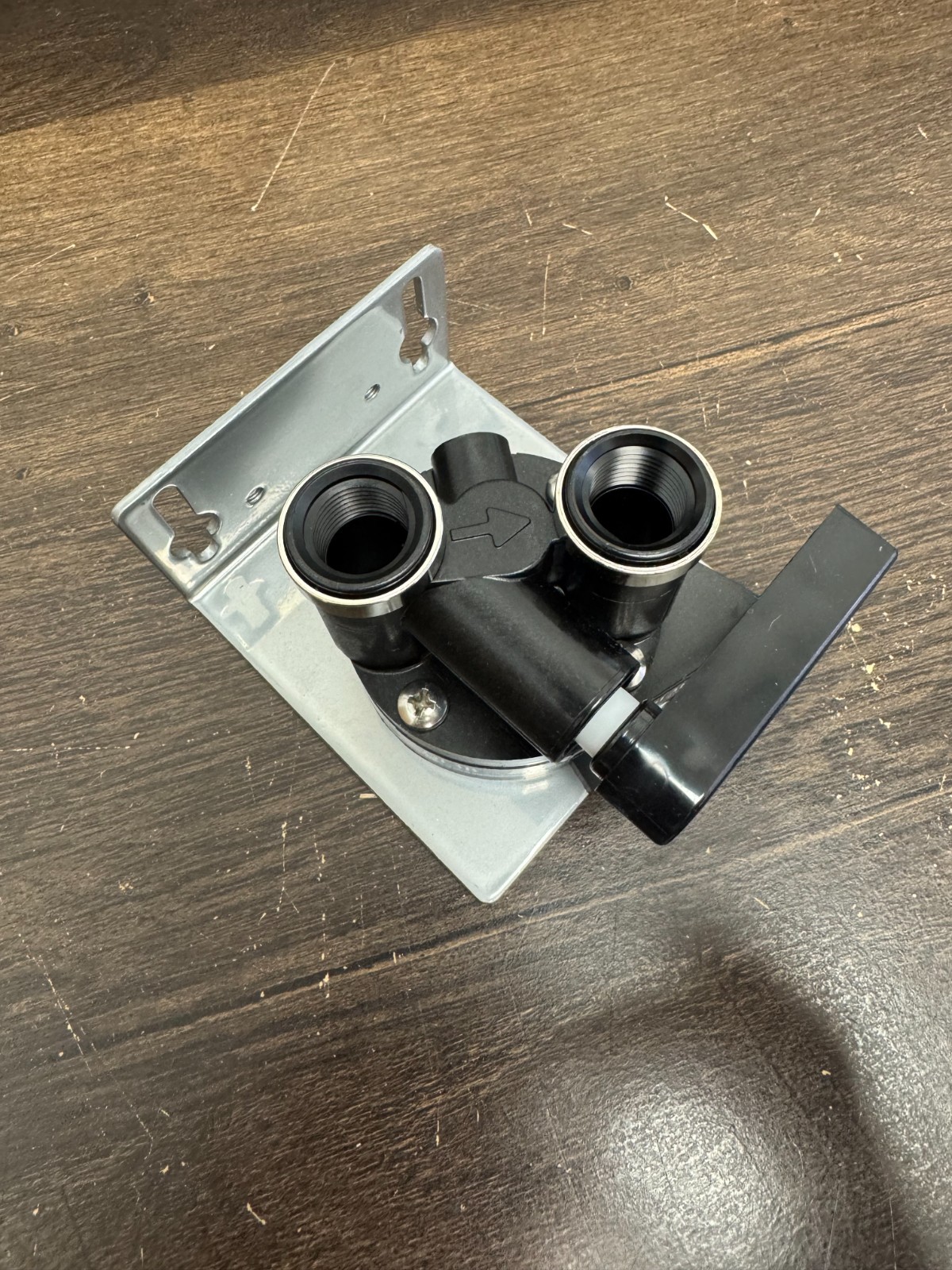 Everpure QL3B Filter Head with Mounting Bracket and shut-Off Valve
